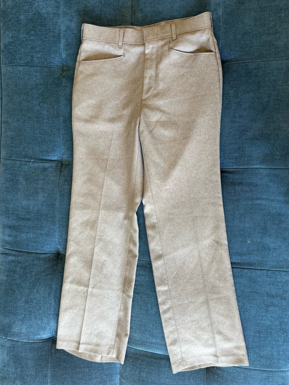 Vintage High Rise Grey Levi’s Action Slacks Straight Leg